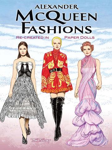 Alexander Mc Queen Fashions Re-Created in Paper Dolls (Tom Tierney)