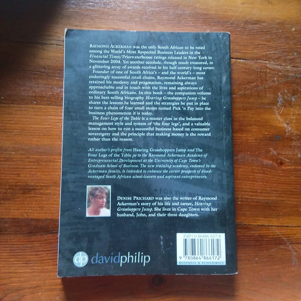 The Four Legs of the Table (Raymond Ackerman)