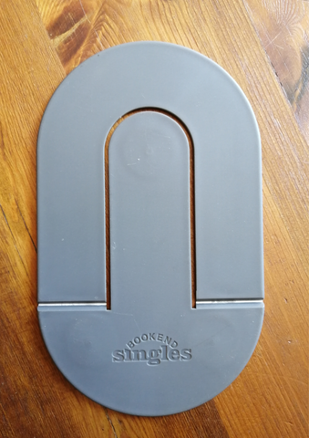 'Pop-Up' Book End - Dark Grey