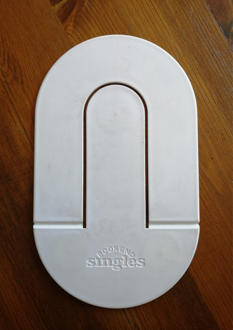 'Pop-Up' Book End - White