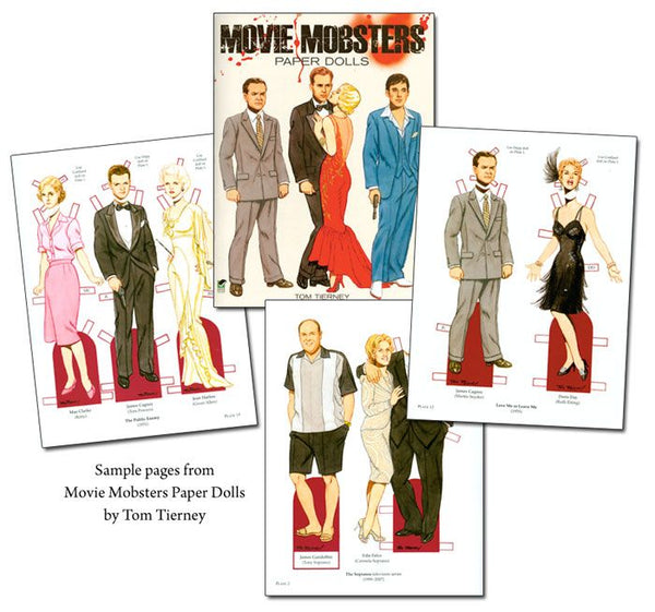 Movie Mobsters Paper Dolls Book (Tom Tierney)
