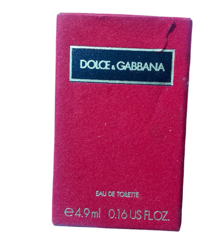Miniature Perfume Box: Dolce and Gabbana