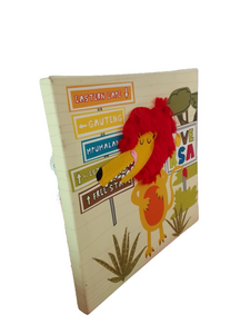 Wall Art: Decorative Lion Provincial Love RSA Canvas