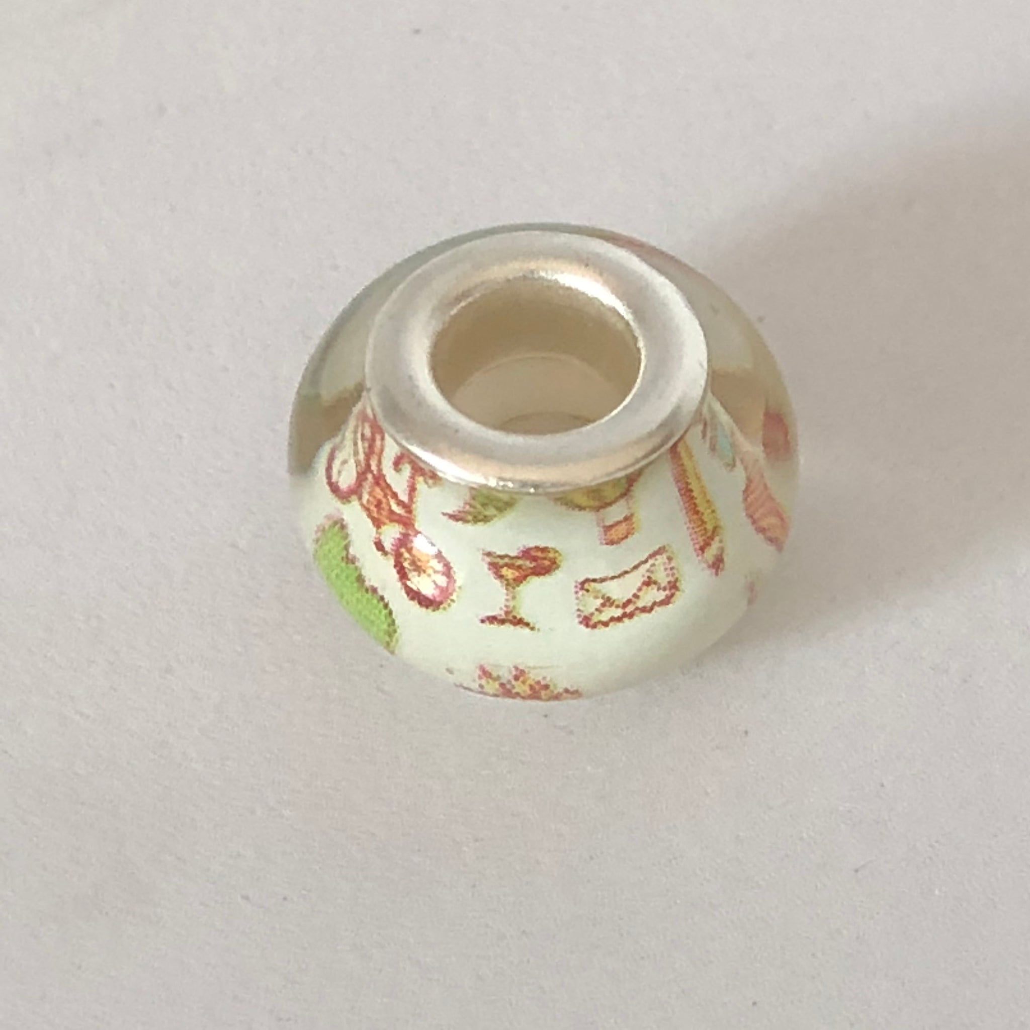 Bead Fitting Pandora Murano-Type Bicycles