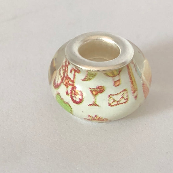 Bead Fitting Pandora Murano-Type Bicycles