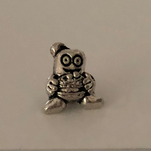 Bead Fitting Pandora 'Silver', Monster & Cake, Spacer