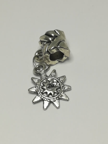 Bead Fitting Pandora 'Silver', Sun Dangle