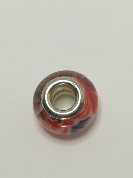 Bead Fitting Pandora 'Silver', Spacer, Heart Cube
