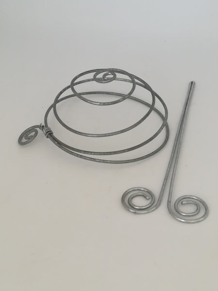 Hair Bun Cage - Small Bun Cage - Design 25