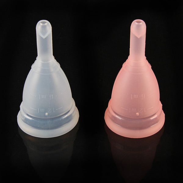 Medical Grade Silicone Menstrual Cup for Women Drain Valve (Large)