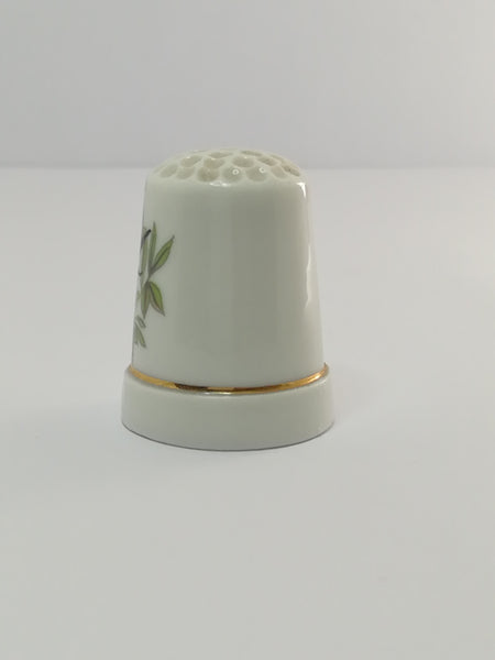 Thimble Porcelain with Butterfly (suitable for Printer's Tray)
