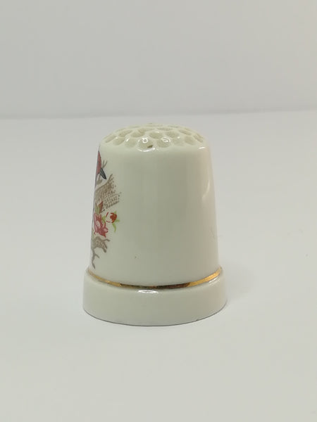 Thimble Porcelain with Bird (suitable for Printer's Tray)