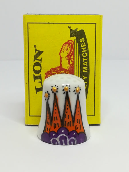 Thimble Porcelain Crown Gaudi (suitable for Printer's Tray)