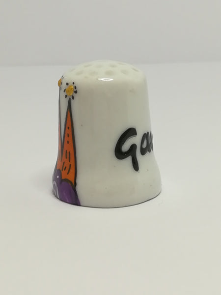 Thimble Porcelain Crown Gaudi (suitable for Printer's Tray)