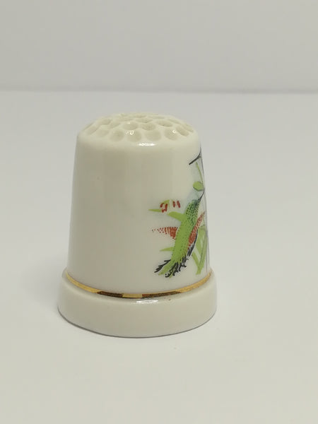 Thimble Porcelain with Bird (suitable for Printer's Tray)