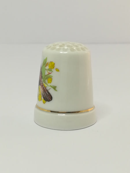 Thimble Porcelain with Bird (suitable for Printer's Tray)
