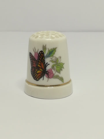 Thimble Porcelain with Butterfly (suitable for Printer's Tray)