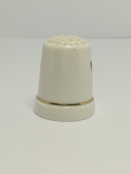 Thimble Porcelain with Butterfly (suitable for Printer's Tray)
