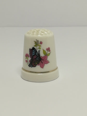 Thimble Porcelain with Butterfly (suitable for Printer's Tray)