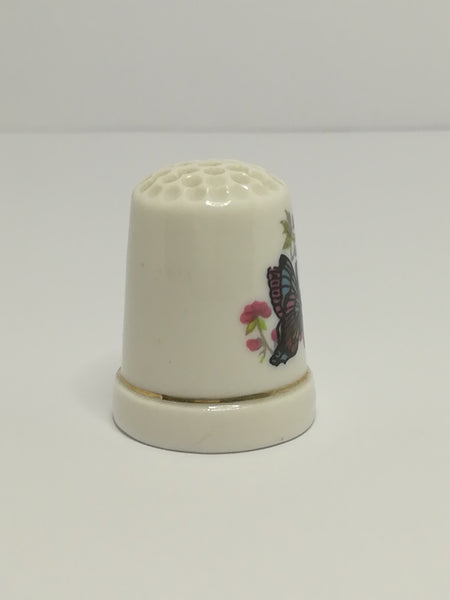 Thimble Porcelain with Butterfly (suitable for Printer's Tray)