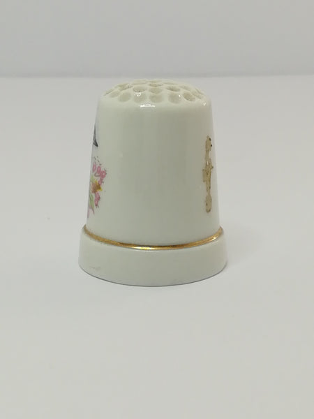 Thimble Porcelain with Bird (suitable for Printer's Tray)