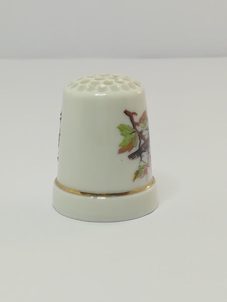 Thimble Porcelain with Bird (suitable for Printer's Tray)