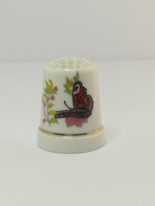 Thimble Porcelain with Butterfly (suitable for Printer's Tray)