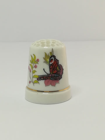 Thimble Porcelain with Butterfly (suitable for Printer's Tray)