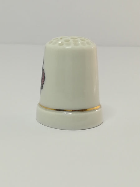 Thimble Porcelain with Butterfly (suitable for Printer's Tray)