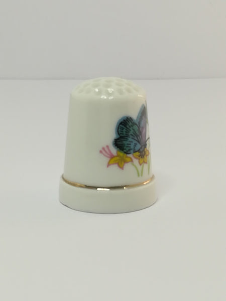 Thimble Porcelain with Butterfly (suitable for Printer's Tray)