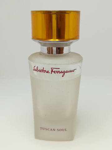 Perfume Bottle (Empty) - Tuscan Soul (Salvatore Ferragamo)