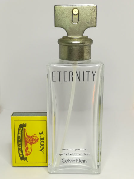 Perfume Bottle (Empty) - Eternity (Calvin Klein)