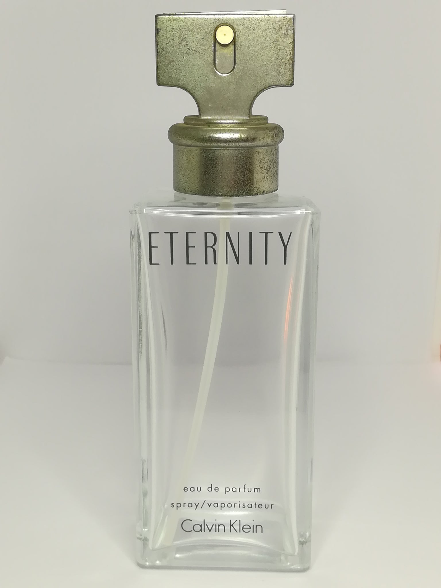 Perfume Bottle (Empty) - Eternity (Calvin Klein)