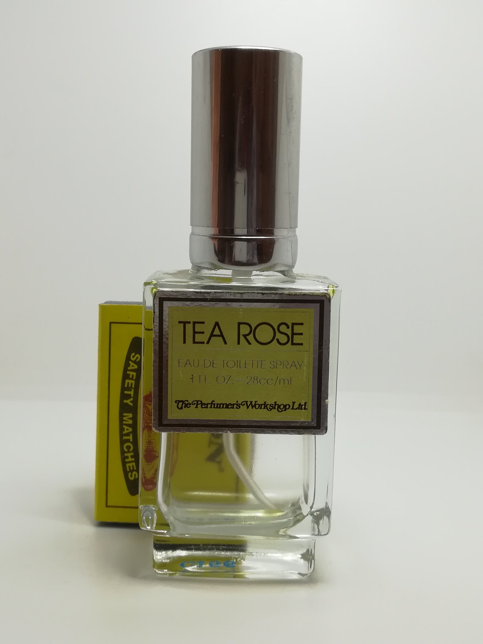 Perfume Bottle (Empty) - Tea Rose