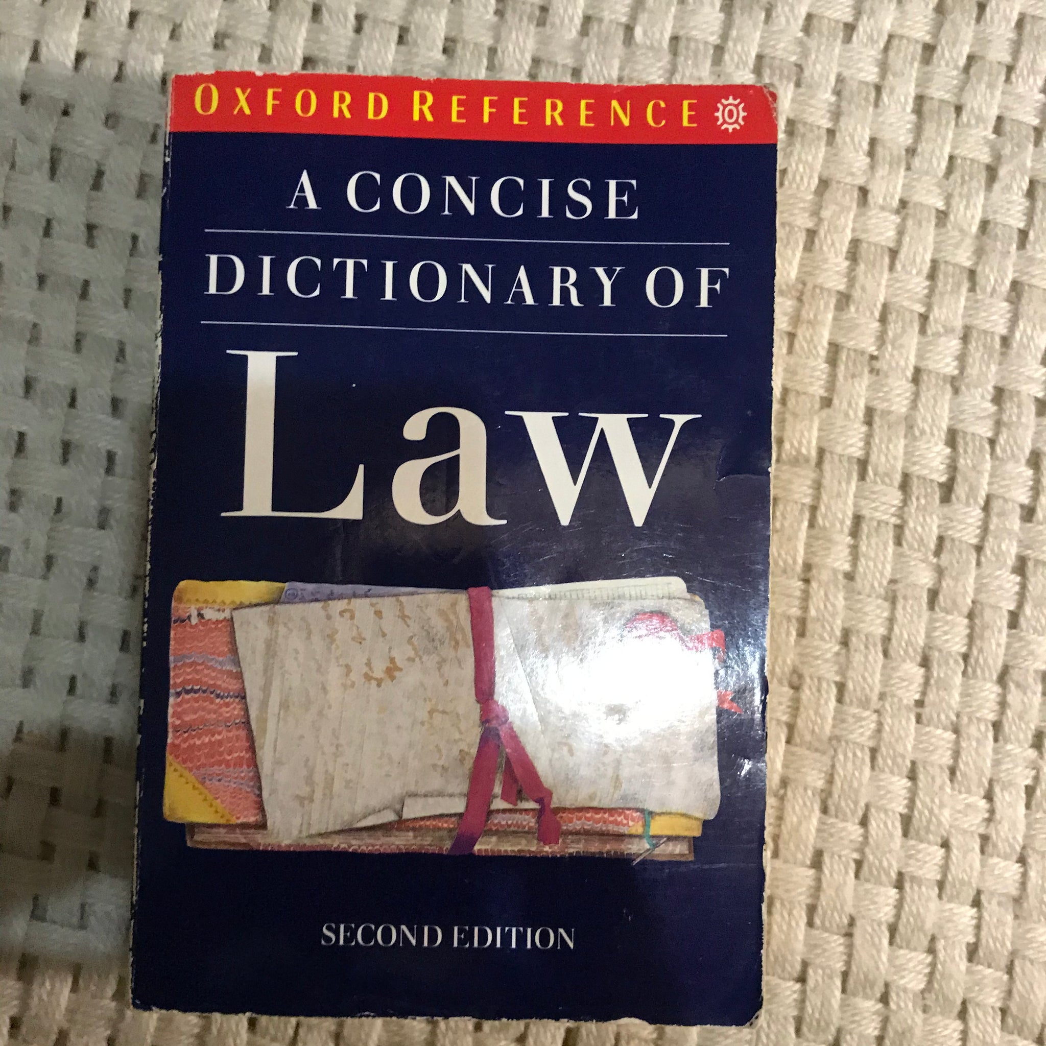 A Concise Dictionary of Law (Oxford Reference)