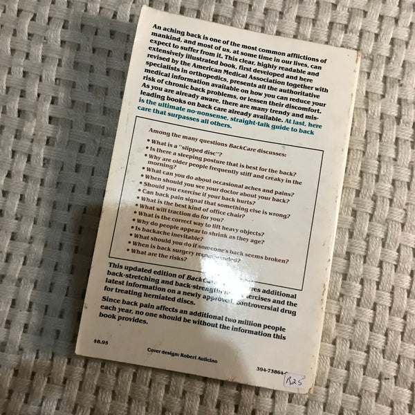 Straight-Talk, Non-Nonsense Guide to Back-Care (The American Medical Association)