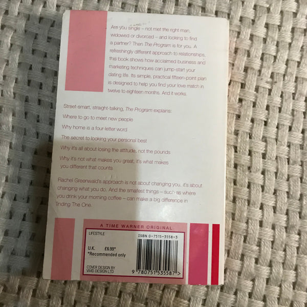 The Program: How to Find a Husband After Thirty (Rachel Greenwald)