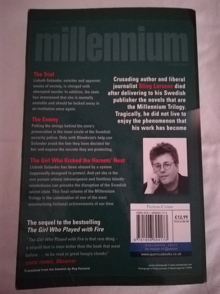 The Girl Who Kicked The Hornet's Nest (Stieg Larsson)