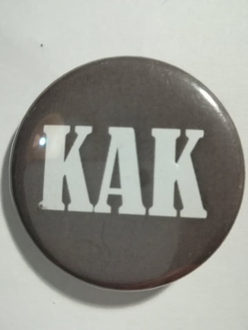 Pin Badge: 'Kak' (Large)