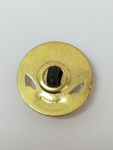Round Shank Button ('Gold' or Purple Design)