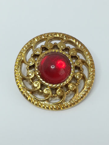 Round Shank Button ('Gold' Button)