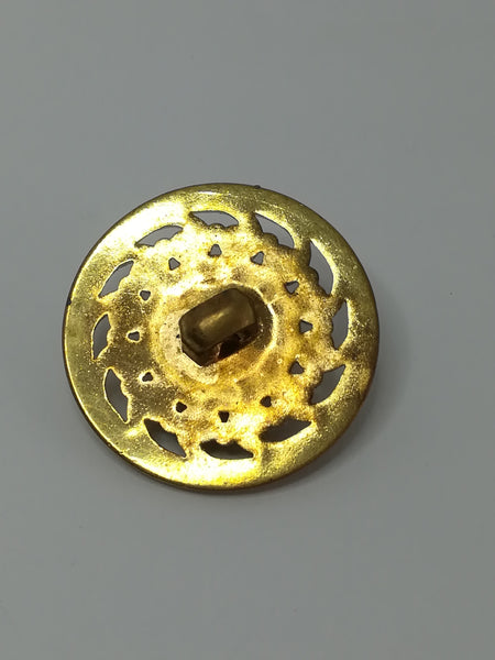Round Shank Button ('Gold' Button)