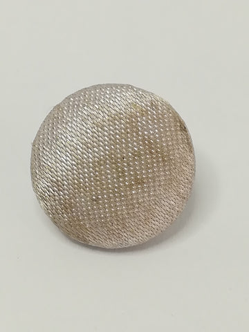 Shank Silver Cloth Finish (Round Shank Button)