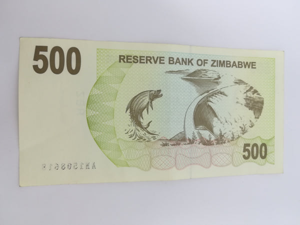 500 Zimbabwean Dollar Bank Note