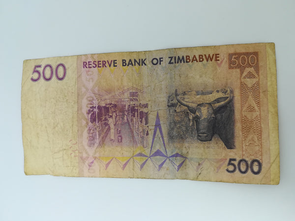 500 Zimbabwean Dollar Bank Note