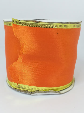 Ribbon (Orange with 'Gold' Trim)