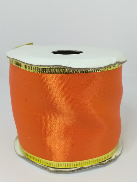 Ribbon (Orange with 'Gold' Trim)