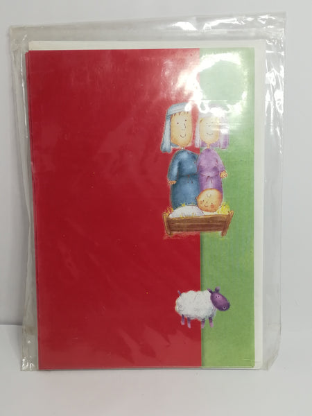 Greeting Card and Envelopes - Christmas - Style 4 - Afrikaans (5 Cards)