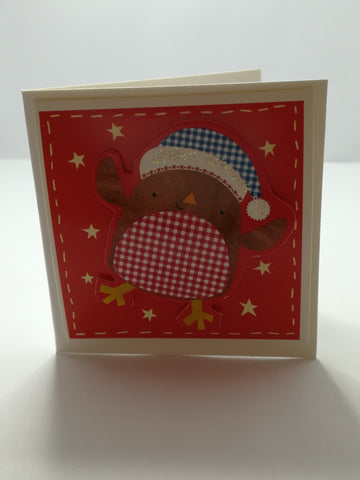 Christmas Greeting Card - 3-Dimensional Art Card - Style 29