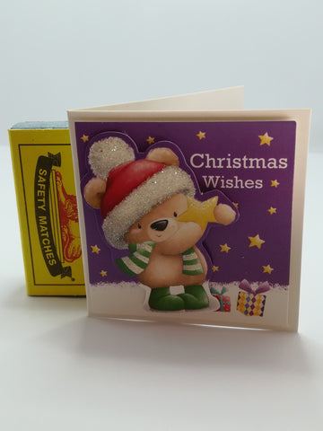 Christmas Greeting Card - 3-Dimensional Art Card - Style 27